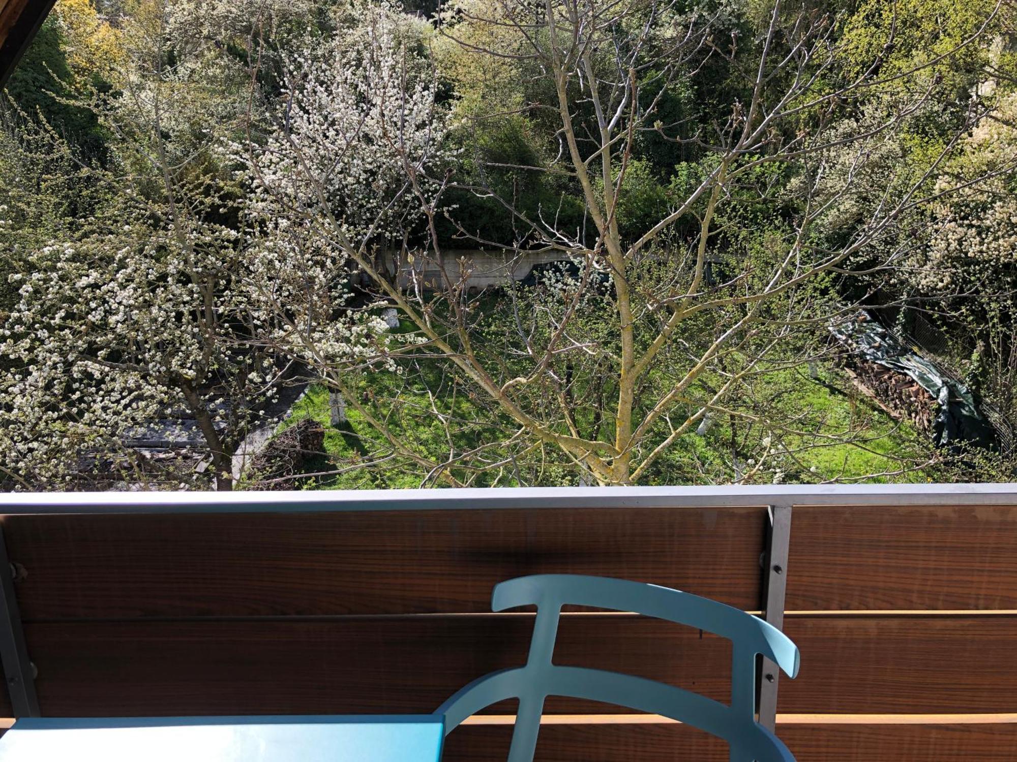 Blaues Zimmer Mit Grossem Balkon, Bad Ist Ein Traum, 50 Schritte Zum Radweg Am Main,Ideal For Short Stay Mainstockheim Kültér fotó